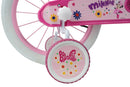 Bicicletta per Bambine 16" Disney Minnie Freni Caliper e Stabilizzatori in Acciaio Hi-Ten Rosa