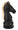 Statua Cavallo Nero e Oro 10,5x8,5x19 cm in Poliresina