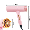 Asciugacapelli Phon Professionale 2000W Bassa Rumorosità Rosa