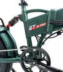 Bicicletta Elettrica GT3 PRO 250W con Freni Idraulici Display XXL e Chiave NFC Verde  