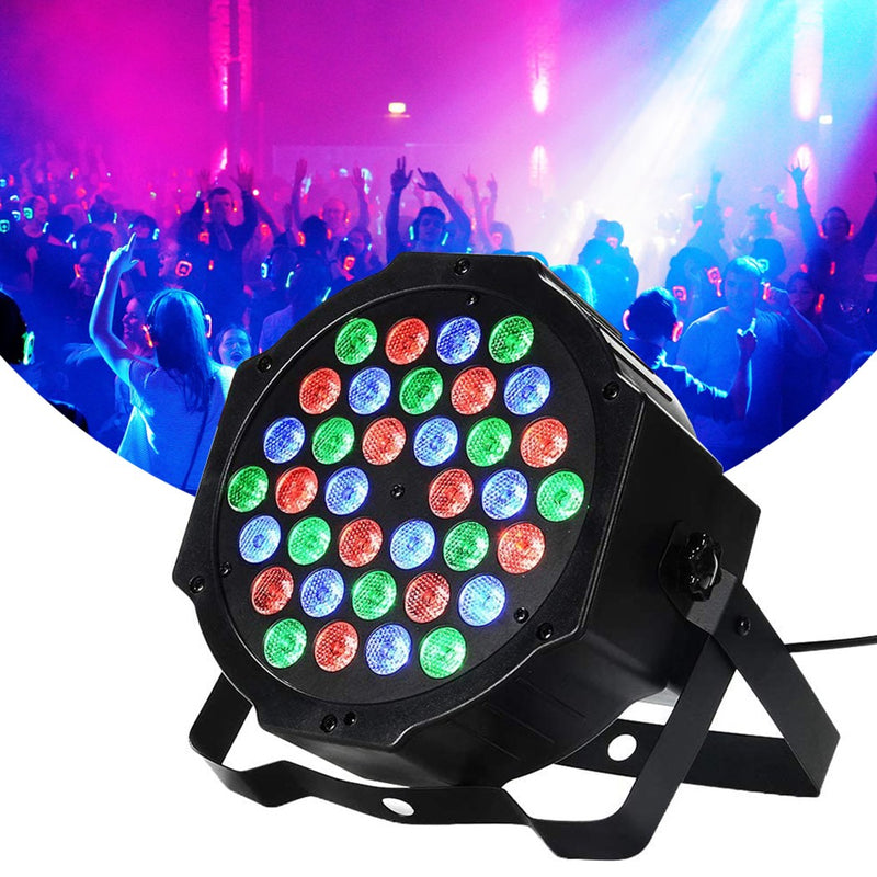Faro Strobo RGH 36 led colorati effetto disco 4 modalità diverse