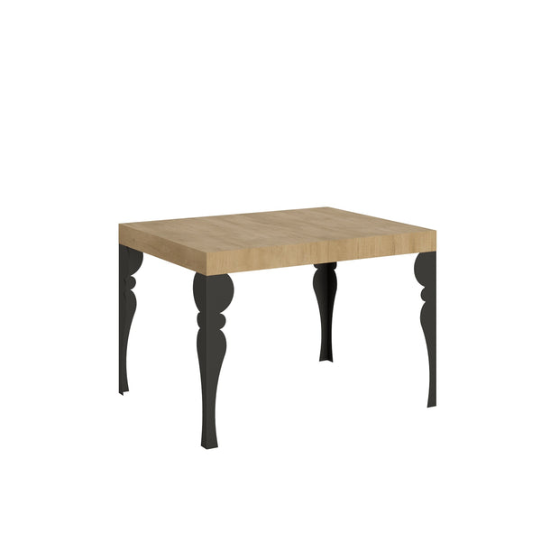 online Table extensible 110-194x70x77 cm Paxon Nature Chêne et Anthracite