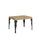 Table extensible 120-204x80x77 cm Paxon Nature Chêne et Anthracite