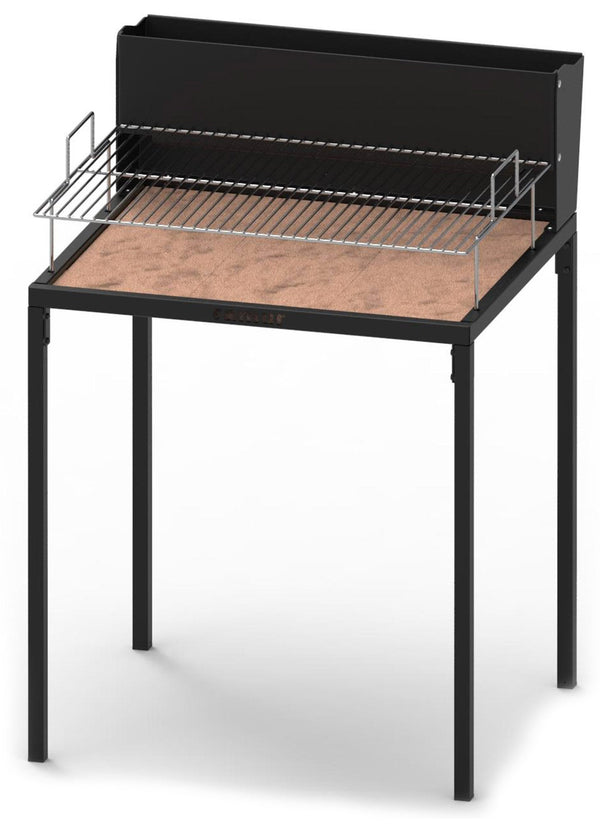 acquista Barbecue à bois avec Famur BK 7 Light Chrome Grill
