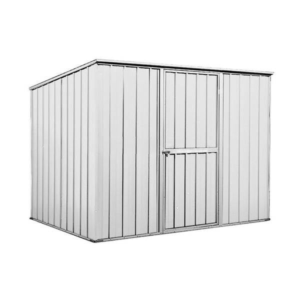 Cabane de jardin en tôle d'acier porte-outils 260x185x192 cm Enaudi Blanc sconto