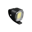 Luce Anteriore per Bicicletta Square Universale Ricaricabile IP44 Luce Bianca Fissa e Lampeggiante