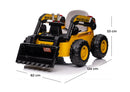 Escavatore Elettrico per Bambini 12V con Pala Scavatrice New Holland Giallo e Nero