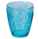 Set 4 Bicchieri Acqua Pantelleria Ocean in Vetro VdE Tivoli 1996 Blu