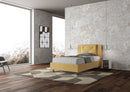 Letto Singolo Appia Ocra Varie Misure