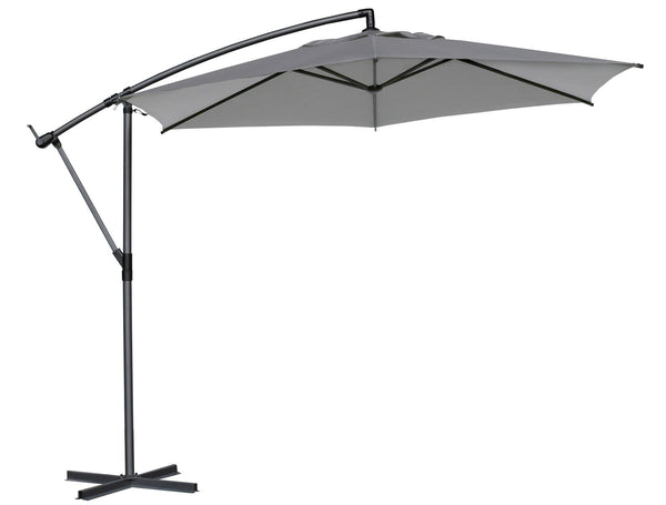 Parasol de jardin décentralisé Ø3m Gris Malta acquista