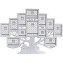 Cornice Portafoto Forma Albero della Vita 12 Posti 82 x 59 x 2 cm Idea Regalo