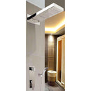 Braccio Doccia Bagno Deviatore Doccetta in Acciaio Ama Luxury Ninfe