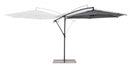 Ombrellone da Giardino Decentrato Ø3x2,48h m Tropea Antracite e Grigio Scuro 