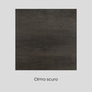 Mobile Lavatoio Vasca Zeus in MineralMarmo Apertura a 2 Ante 77,5x48x84 cm Olmo Scuro