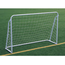 Porta da Calcio 180x60x122 cm in Metallo Deluxe Bianca