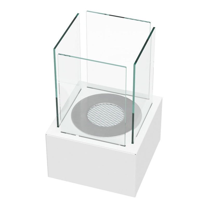 Camino a Bioetanolo da Tavolo 20x20 cm Flig Provicence 1 Bianco