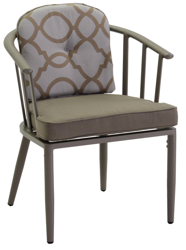 sconto Fauteuil de jardin en aluminium Adami Ventura Tortora