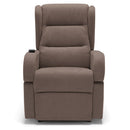 Poltrona Alzapersona Elettrica 71x79x106 cm in Tessuto Bilbao Fango