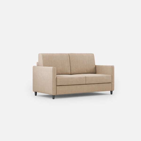 Canapé 2 places Karay 138x85x85 cm en tissu beige online