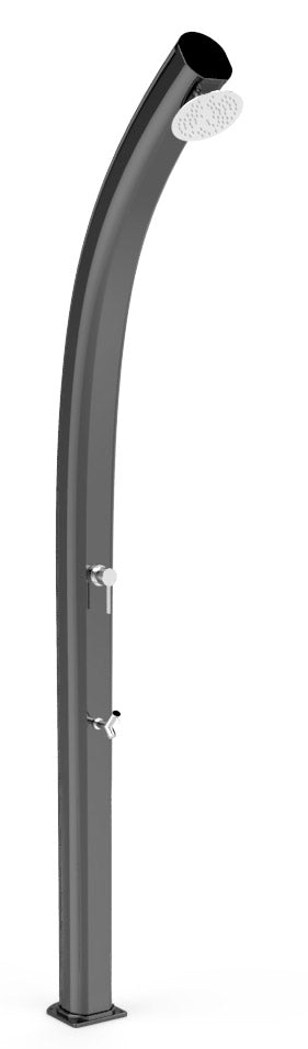 sconto Minuteur de douche solaire de jardin et lave-pieds Arkema Jolly Top Line Perla Nera
