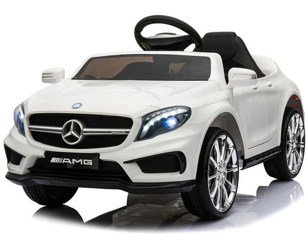 acquista Voiture Porteuse Electrique 6V Mercedes AMG GLA 45 Blanche