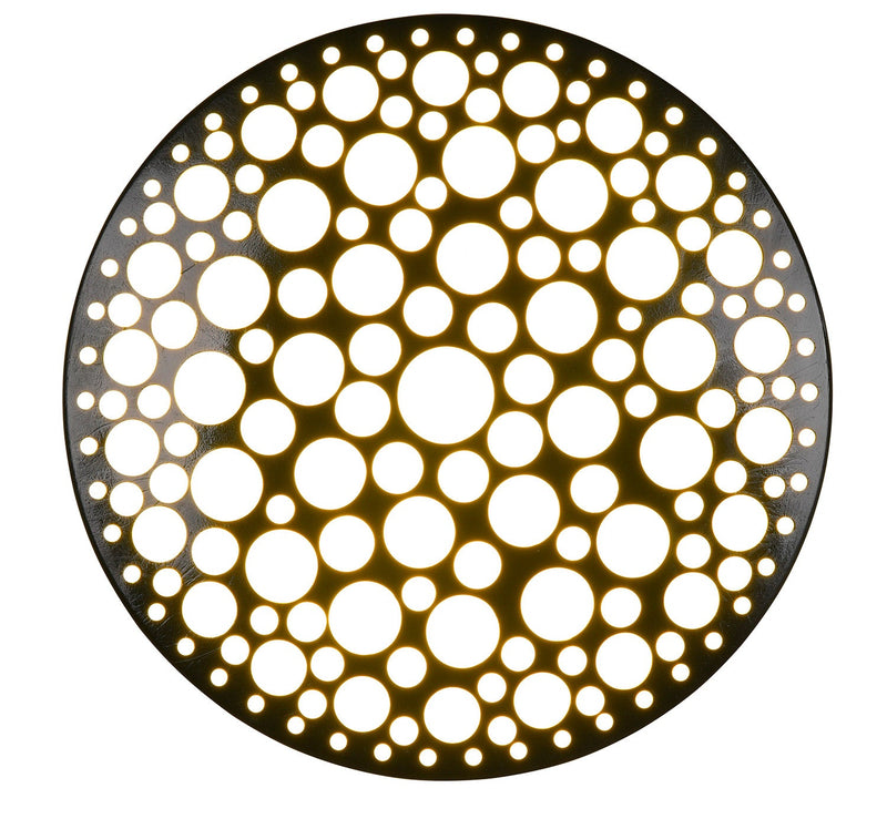 Plafoniera da Interno a LED in Plastica Nero Opaco