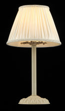 Lampada da tavolo Elegant in Metallo Olivia Avorio