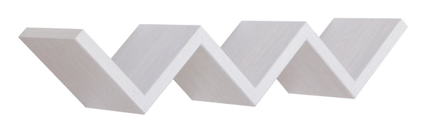 online Etagère murale bibliothèque Zigzag 56x15,5 cm en panneaux de fibres de bois Chêne Impérial Foudre