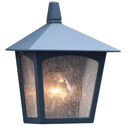 Lampada Mezza Lanterna Colore Grigio per Esterno Linea Argon Sovil