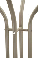 Appendiabiti Saturno Tortora 45x28x178 cm in Metallo Grigio tortora      