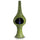 Cheminée de Sol au Bioéthanol en Céramique 35x95 cm Ferazzoli Flute Vert Millerighe