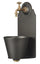 Fontaine murale de jardin avec robinet Belfer 42/PR anthracite