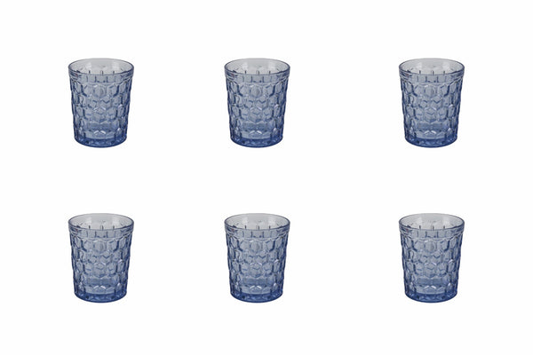 prezzo Lot de 6 verres à eau en verre 250 ml Villa d'Este Home Tivoli Octogone