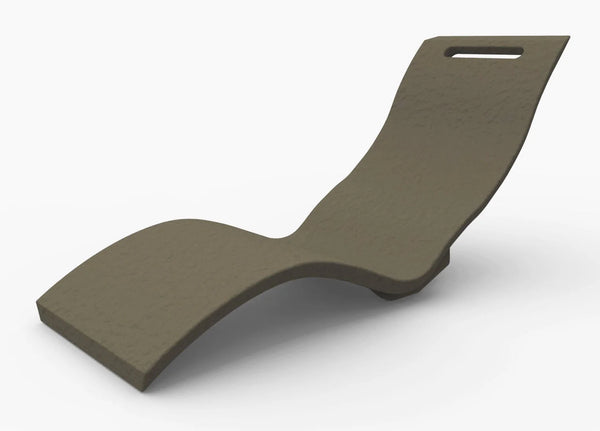 Lettino Chaise Longue da Esterno Giardino Seduta a Terra Arkema Serendipity Dove Grey acquista