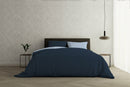 Copripiumino con Sacco e Federe Doubleface Blu Scuro\/Azzurro Varie Misure