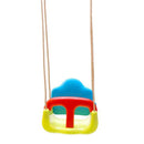 Seggiolino per Altalena Anticaduta Bambino in Resina Multicolor