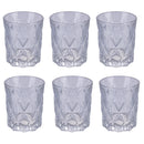 Set 6 Bicchieri Acqua Glace Elegance in Vetro VdE Tivoli 1996 Trasparente