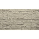 Set 12 Pannelli Decorativi Area 8,6 mq 120x60x2,5 cm Rivestimento Murale Effetto Mattoni in Pietra 3D in PU Greige Tortora