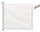 Portail Enfant Barrière de Protection Rétractable 130x8x88 cm Fadi Luxe Blanc