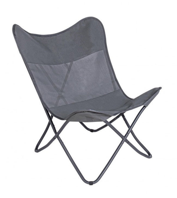 Fauteuil papillon en métal gris Gabicce acquista