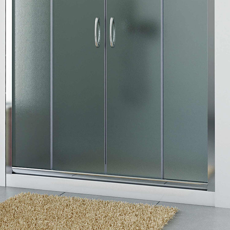 Porta Parete Doccia 2 Ante Scorrevoli In Cristallo H200 Fosterberg Randers