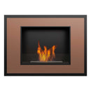 Camino a Bioetanolo da Parete 80x59 cm Flig Los Angeles Bronzo