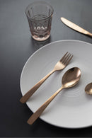 Servizio Set di Posate 24 Pezzi Rame in Acciaio Villa d'Este Home Tivoli Madison