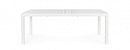 Tavolo Allungabile Hilde 200-300x100 cm Bianco in Alluminio