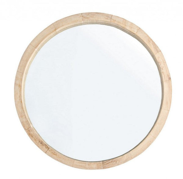 Miroir avec cadre Tiziano 2576 Rond D42 en Bois acquista