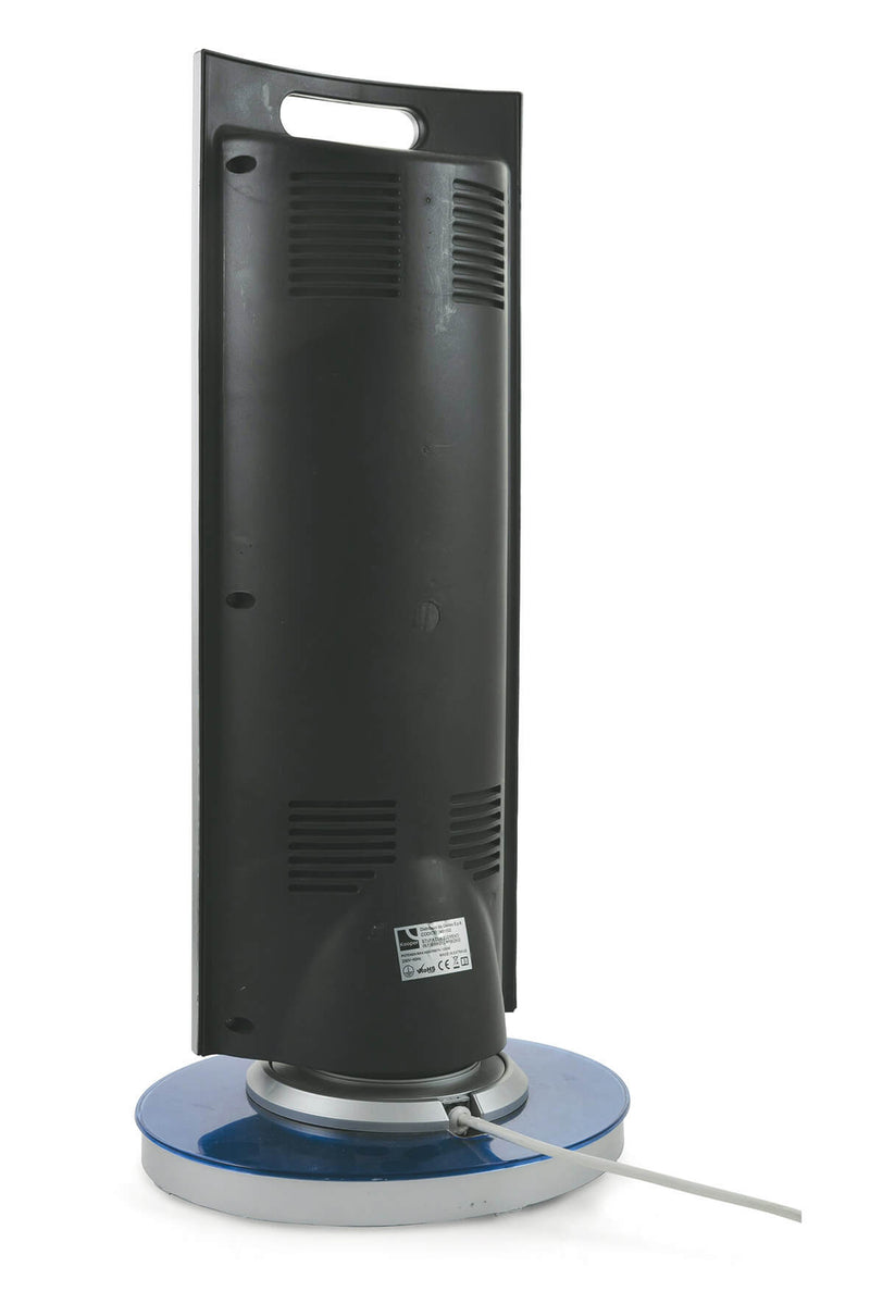 Stufa al Carbonio 1200W 2 Elementi Kooper Marrakech Silver