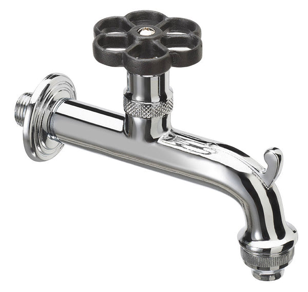 prezzo Robinet pour Fontaine de Jardin en Laiton Chromé avec Anneau Coloré Belfer RUB/018 Anthracite