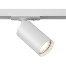 Faretto per Sistema Illuminazione Binario 50W GU10 in Alluminio  Bianco
