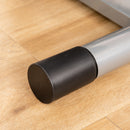 Stepper con Monitor LCD 55x53x118-128 cm in Acciaio e ABS Nero   