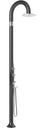 Mitigeur de douche de jardin extérieur inverseur et douchette mobile Arkema Funny Yin Top Line Perla Nera